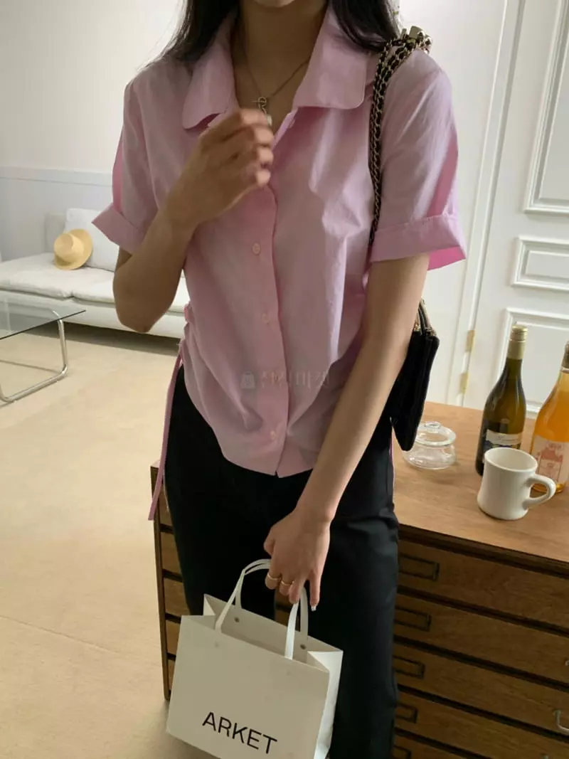 As Thought - Korean Women Fashion - #thatsdarling - Shirring Blouse - 2