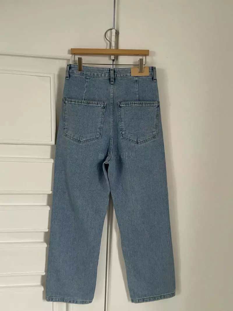 As Thought - Korean Women Fashion - #thelittlethings - Demage Light Blues Jeans - 8