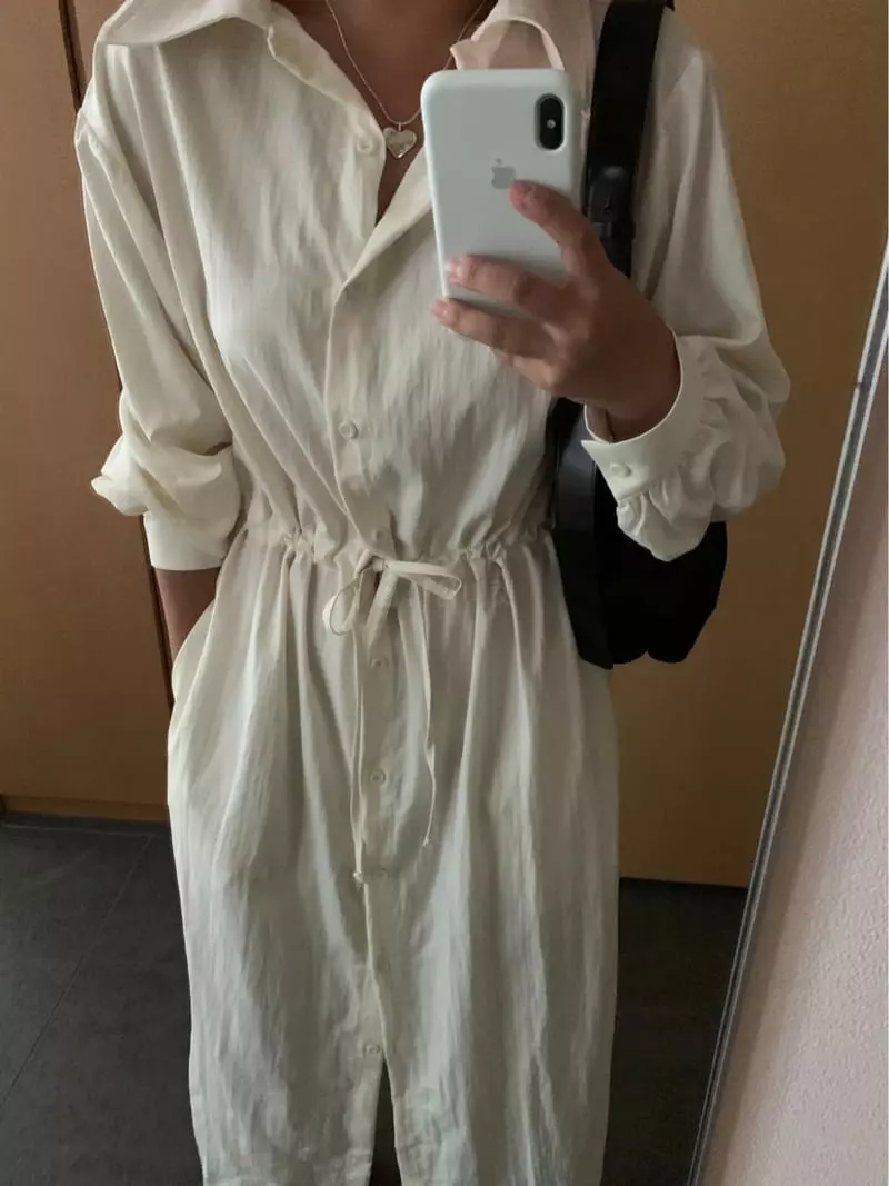 As Thought - Korean Women Fashion - #vintageinspired - Paul Two Way One-piece - 6