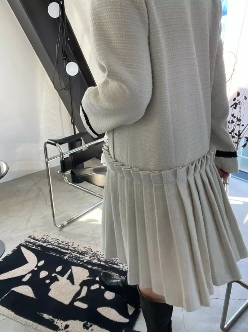 As Thought - Korean Women Fashion - #vintageinspired - Twid One-piece - 4