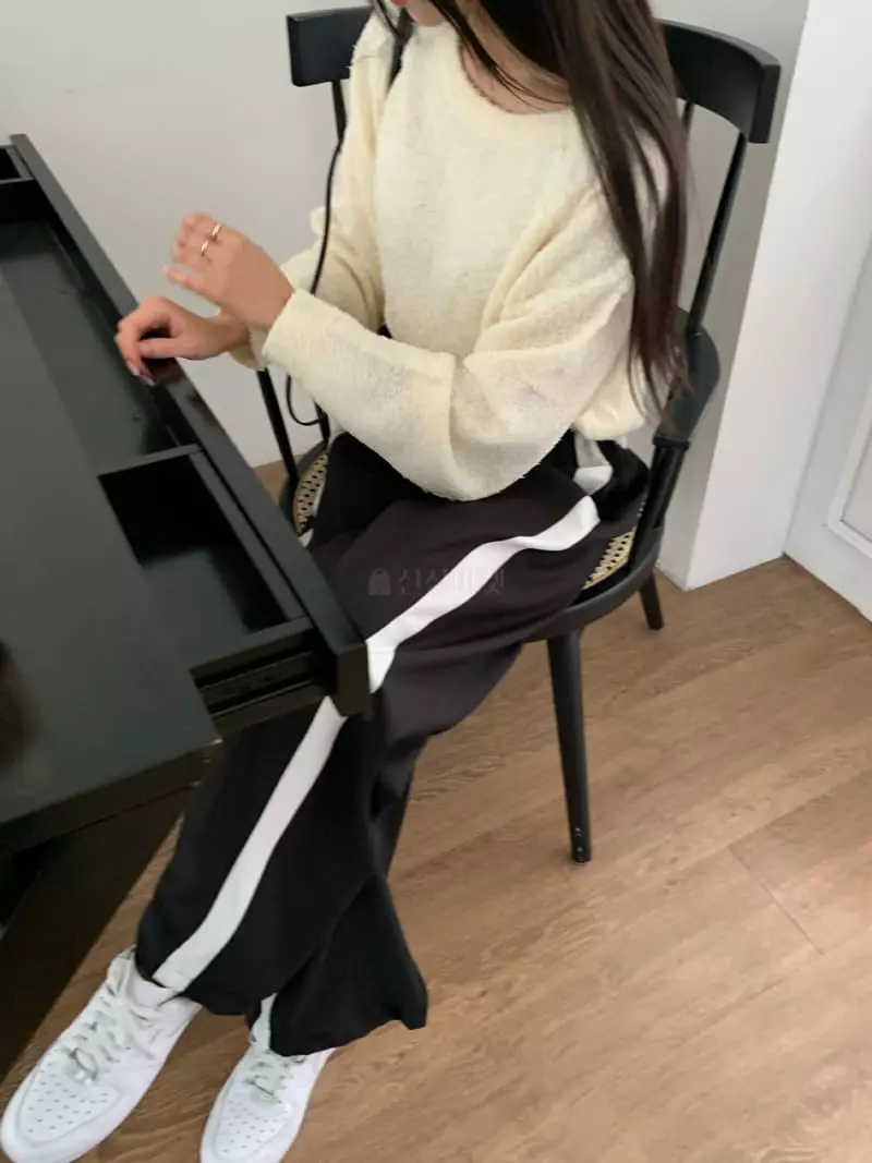 As Thought - Korean Women Fashion - #vintagekidsstyle - Track Pants - 3