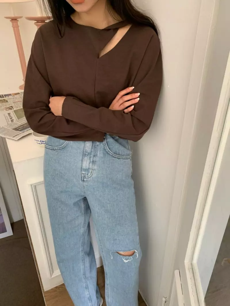As Thought - Korean Women Fashion - #vintagekidsstyle - Turnning Blouse - 2