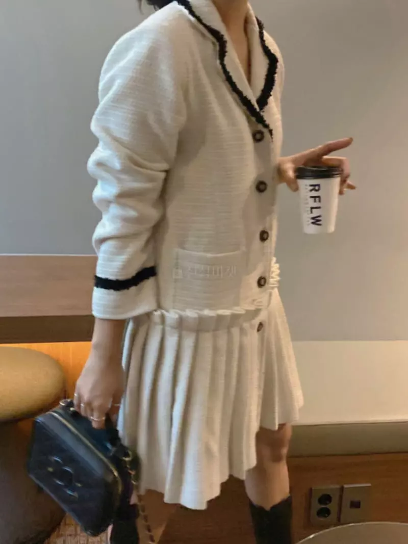 As Thought - Korean Women Fashion - #womensfashion - Twid One-piece - 2