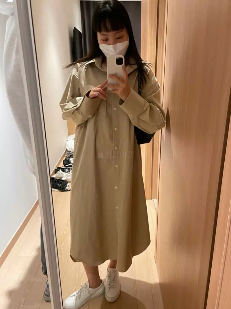 As Thought - Korean Women Fashion - #womensfashion - Shirt One-piece - 6