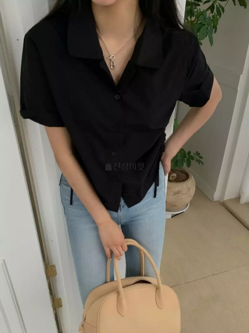 As Thought - Korean Women Fashion - #womensfashion - Shirring Blouse - 5
