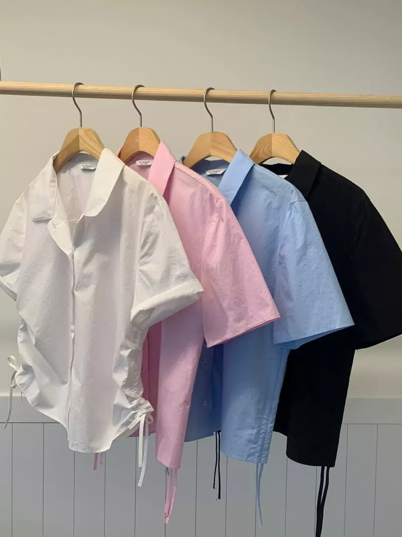 As Thought - Korean Women Fashion - #womensfashion - Shirring Blouse - 7