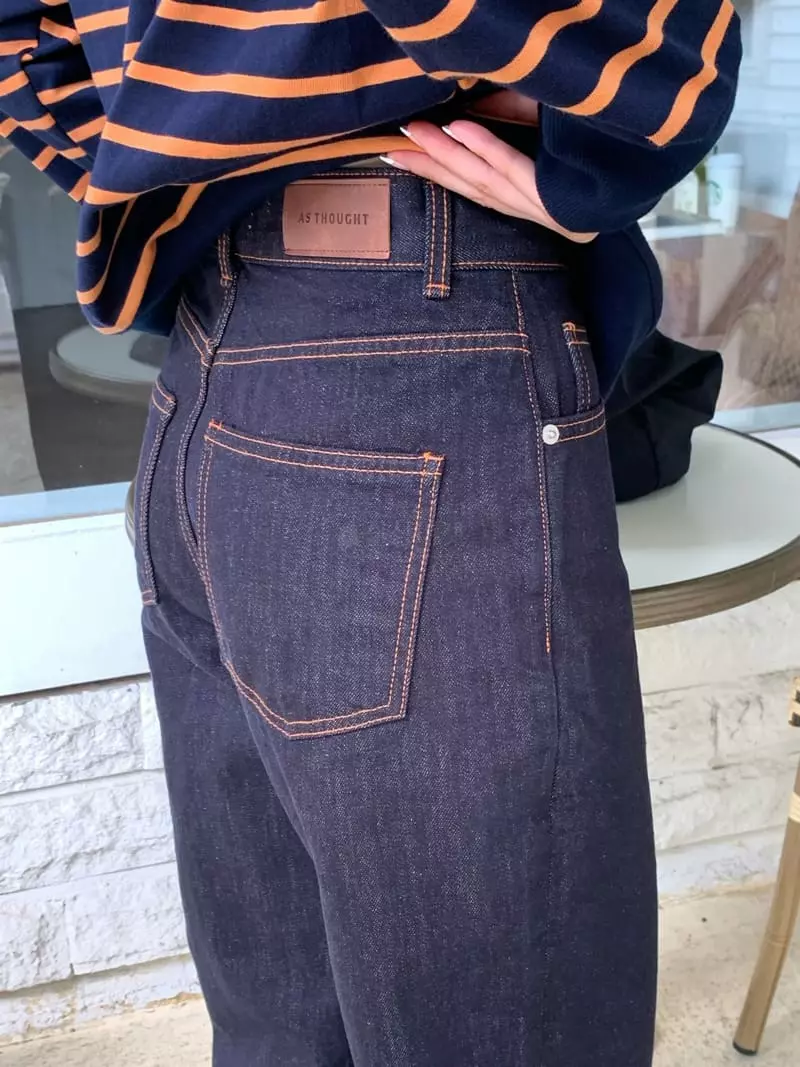 As Thought - Korean Women Fashion - #womensfashion - Bold Jeans - 2