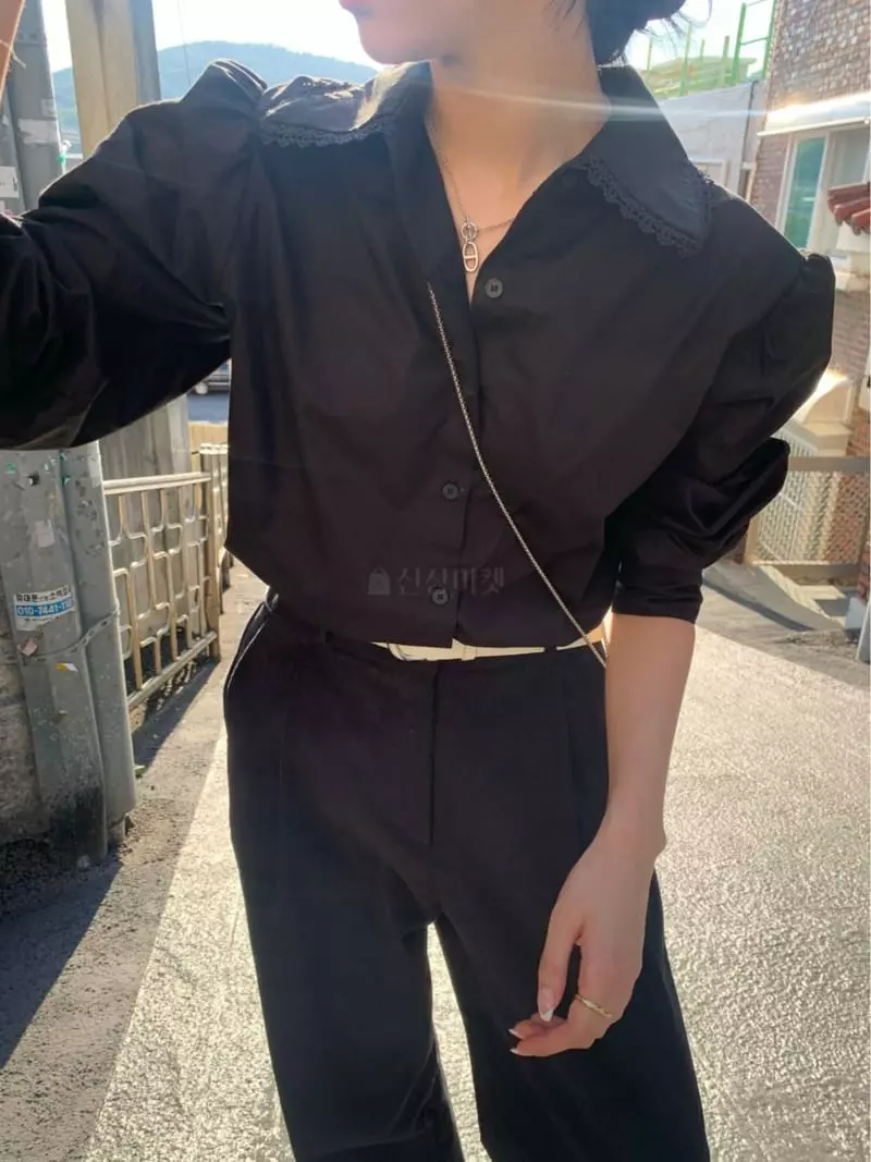 As Thought - Korean Women Fashion - #womensfashion - Boca Lace Blouse - 9