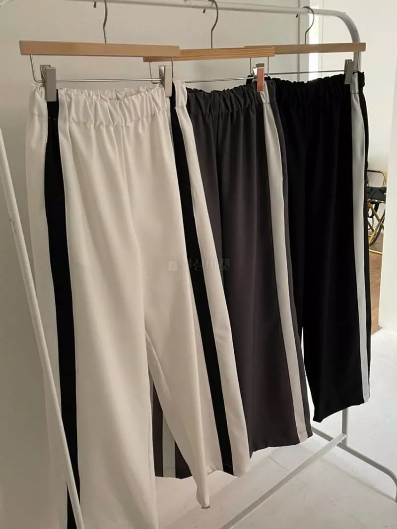 As Thought - Korean Women Fashion - #womensfashion - Color Two Way Pants - 8