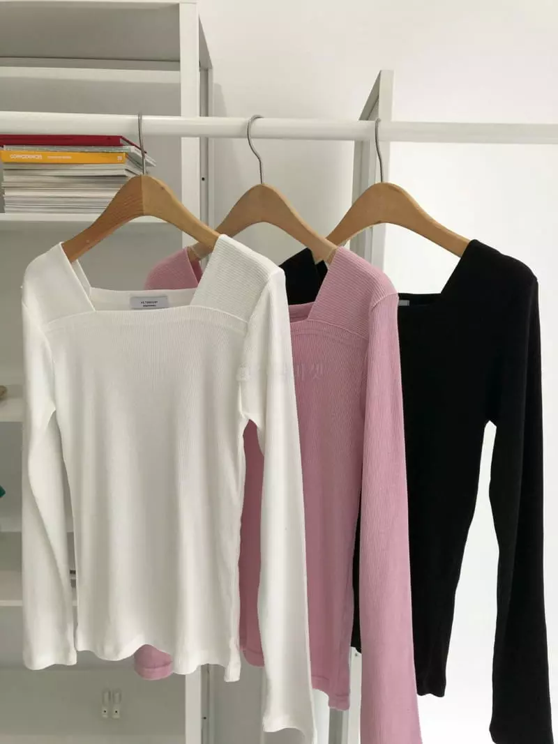 As Thought - Korean Women Fashion - #womensfashion - Baba Square Tee - 6