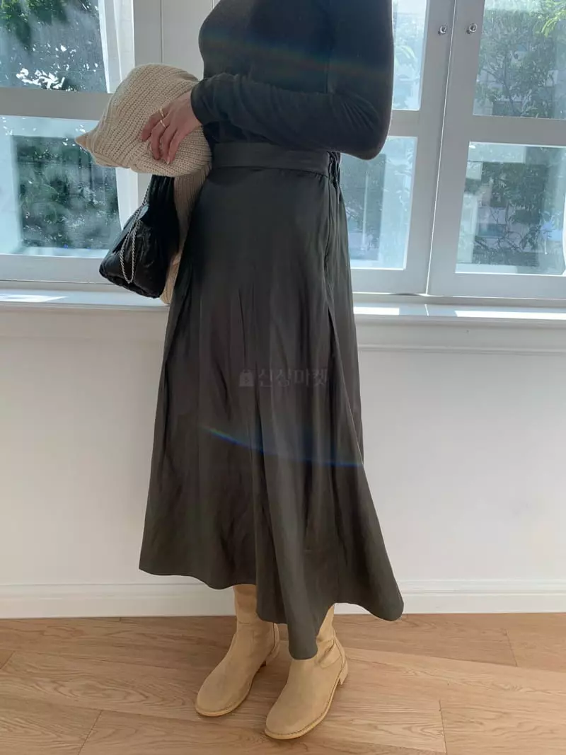 As Thought - Korean Women Fashion - #womensfashion - Mood Whole Skirt - 3