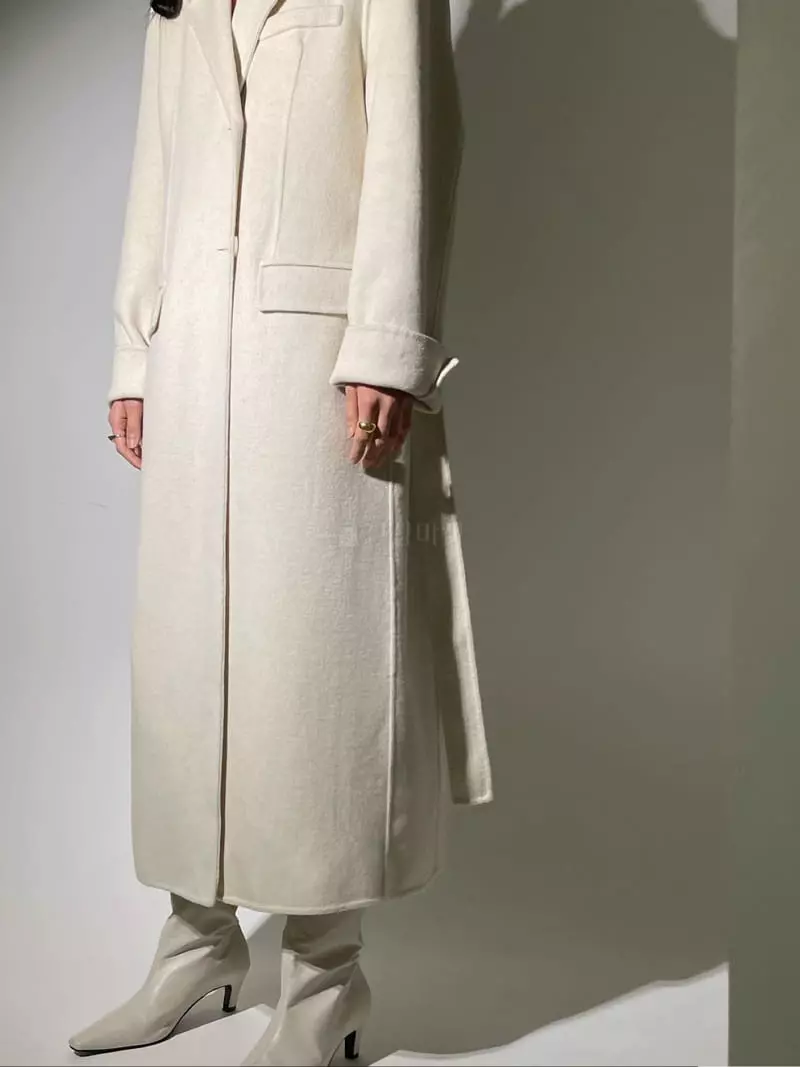 Atmosphere - Korean Women Fashion - #momslook - Sane Hand Made Coat - 6
