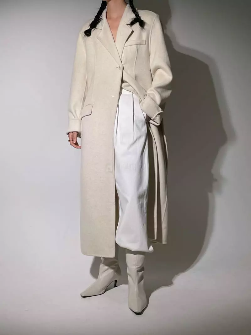 Atmosphere - Korean Women Fashion - #momslook - Sane Hand Made Coat - 8