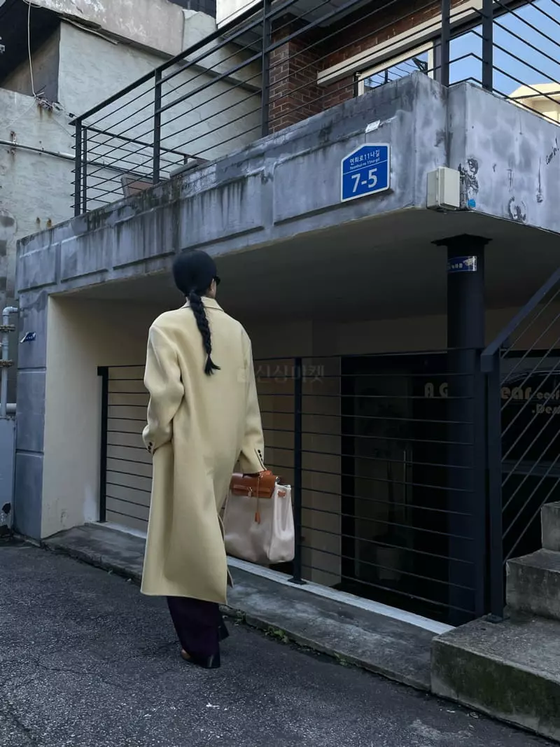 Atmosphere - Korean Women Fashion - #momslook - Raglan Coat - 5