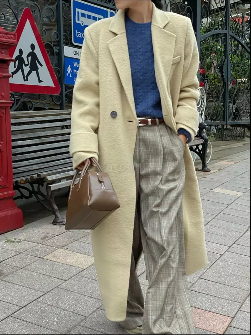 Atmosphere - Korean Women Fashion - #womensfashion - Bookle Bijou Coat - 4