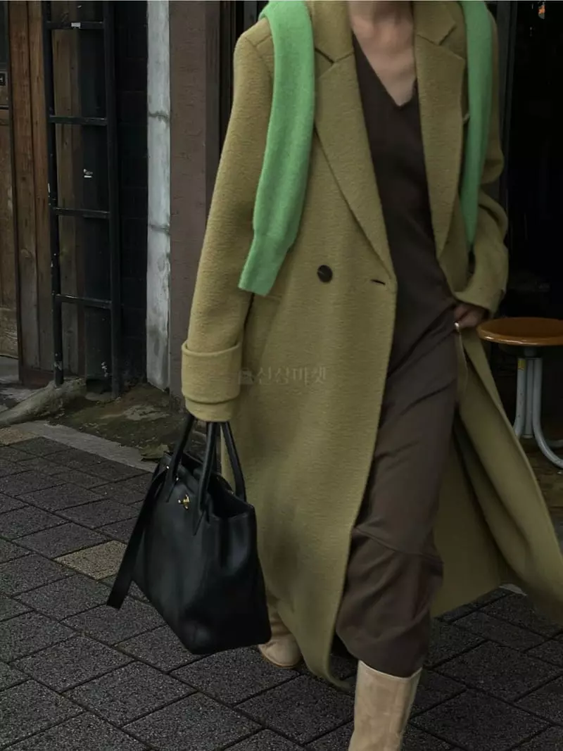 Atmosphere - Korean Women Fashion - #momslook - Bookle Bijou Coat - 6