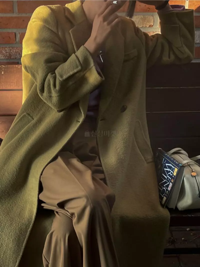 Atmosphere - Korean Women Fashion - #momslook - Bookle Bijou Coat - 8