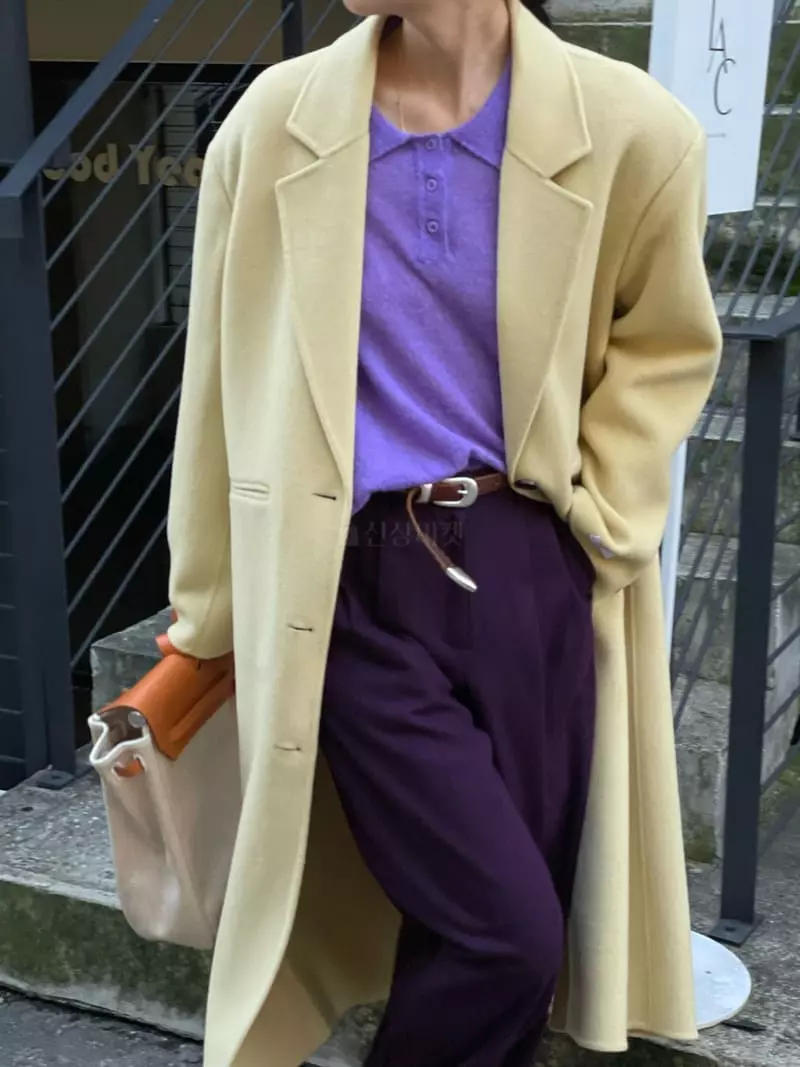 Atmosphere - Korean Women Fashion - #romanticstyle - Raglan Coat