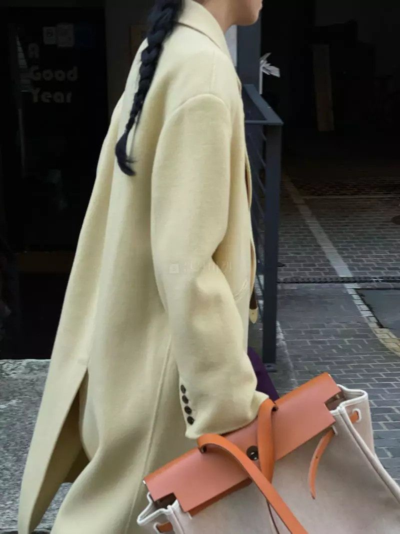 Atmosphere - Korean Women Fashion - #shopsmall - Raglan Coat - 2