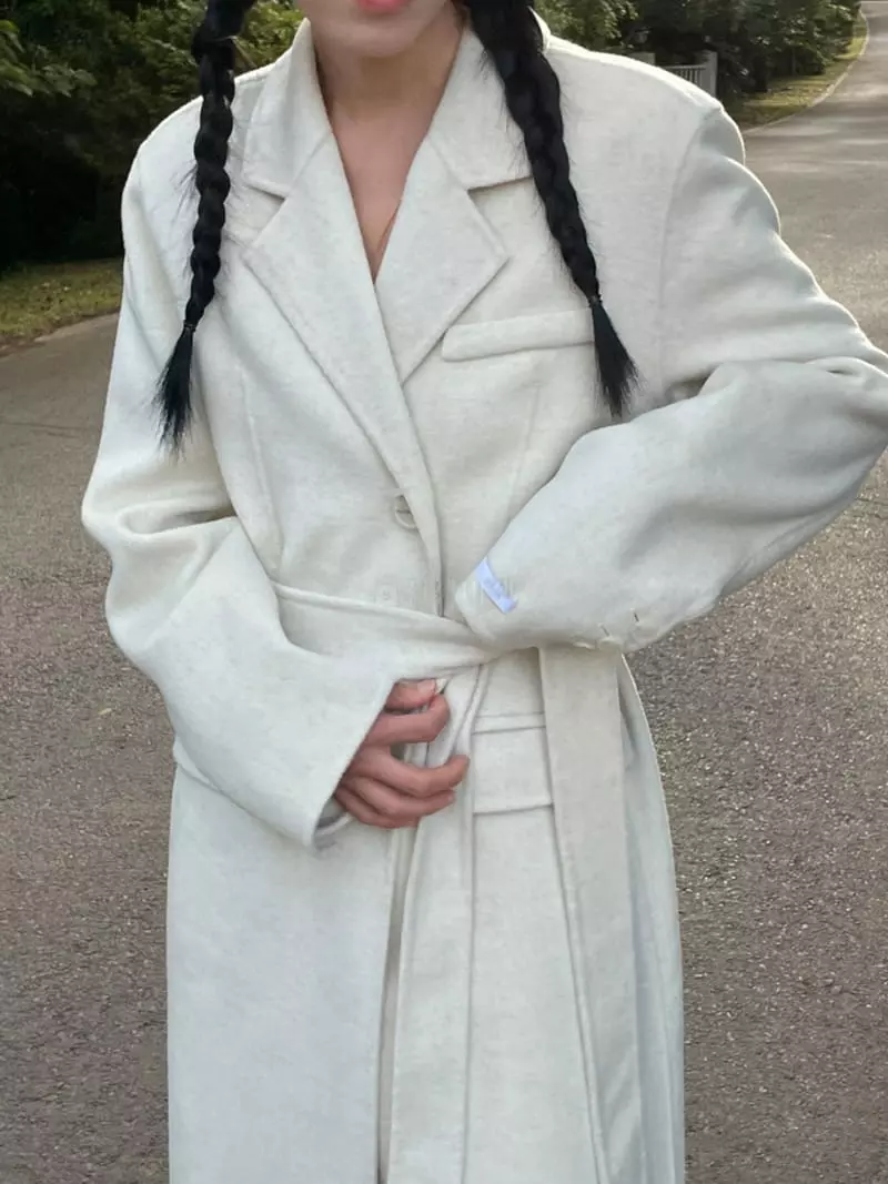 Atmosphere - Korean Women Fashion - #shopsmall - Sane Hand Made Coat - 4