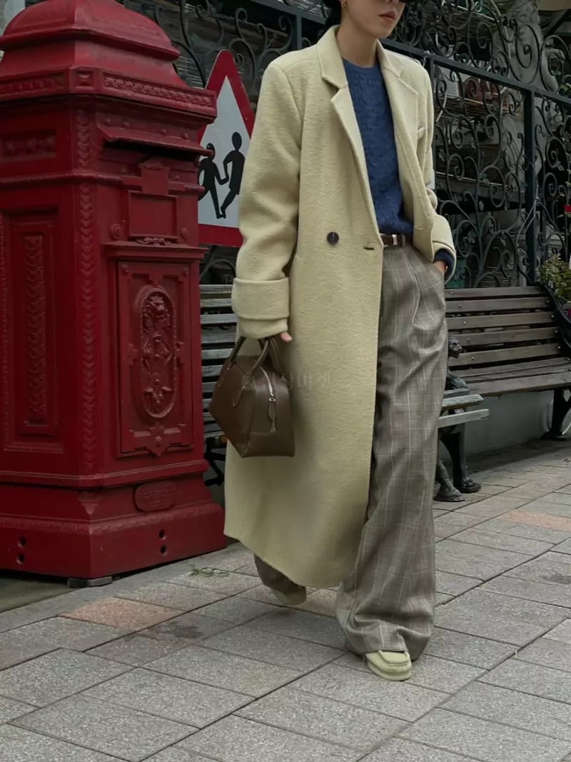 Atmosphere - Korean Women Fashion - #womensfashion - Bookle Bijou Coat