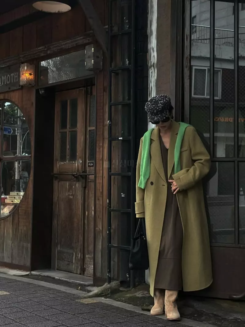Atmosphere - Korean Women Fashion - #womensfashion - Bookle Bijou Coat - 7