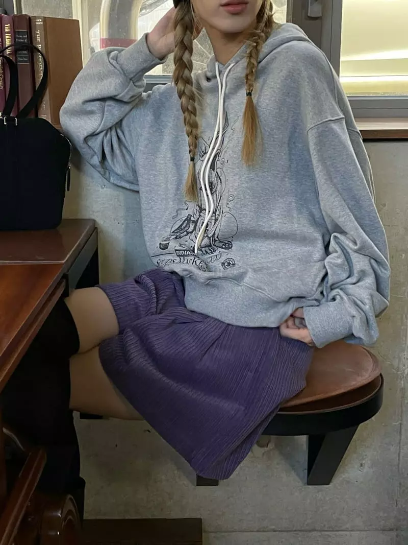 Atmosphere - Korean Women Fashion - #womensfashion - Dogi Sweatshirt - 3