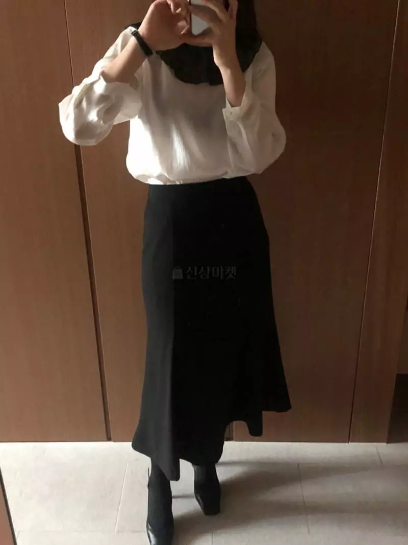 Atthismoment - Korean Women Fashion - #womensfashion - Curry Blouse - 4