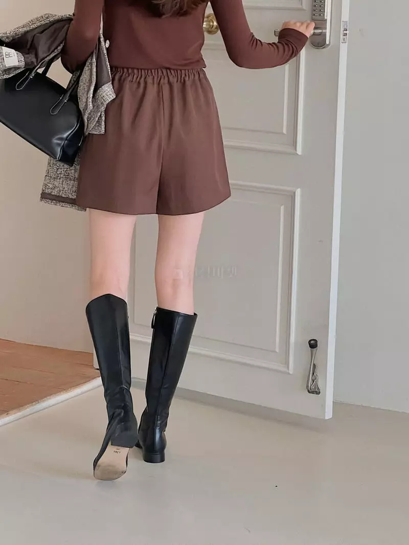 Atthismoment - Korean Women Fashion - #momslook - Choice Skirt Pants - 5