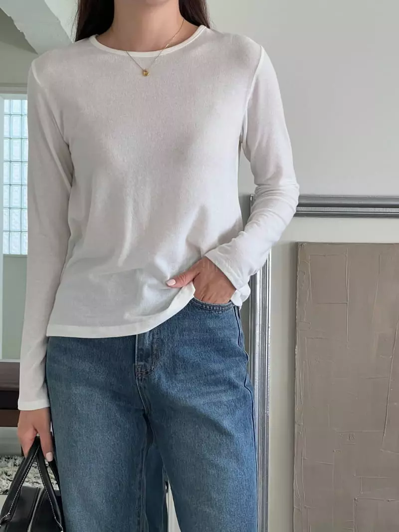 Atthismoment - Korean Women Fashion - #momslook - Roy Tee - 6