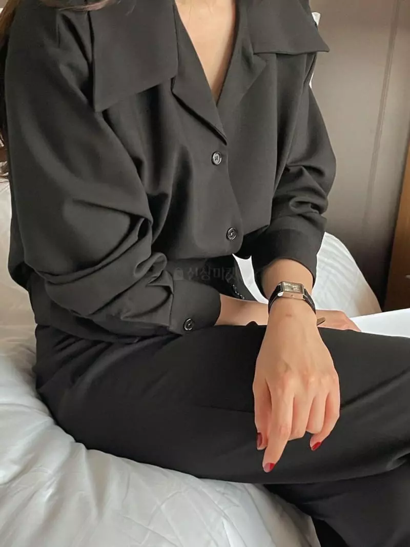Atthismoment - Korean Women Fashion - #momslook - French Blouse - 11