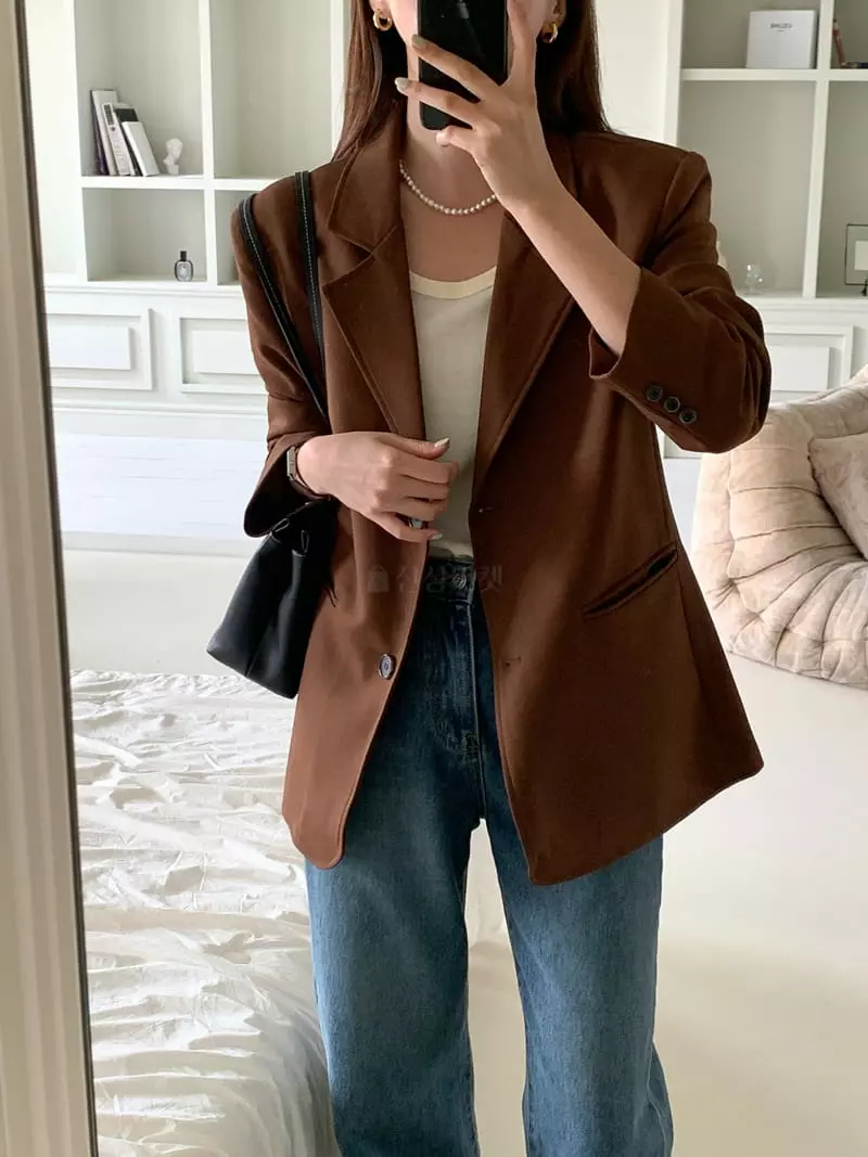 Atthismoment - Korean Women Fashion - #momslook - Duo Jacket - 2