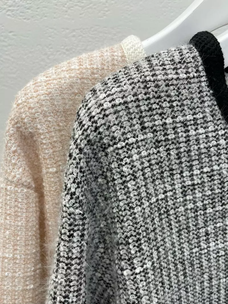 Atthismoment - Korean Women Fashion - #momslook - Cling Cardigan - 10