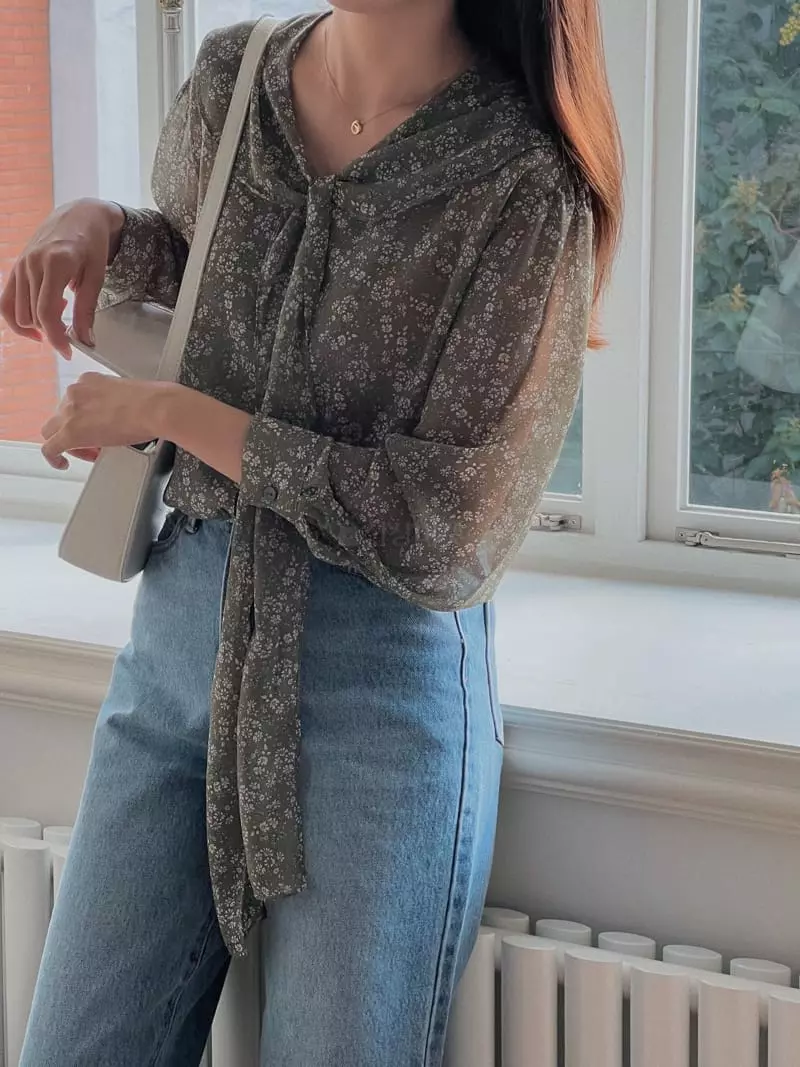Atthismoment - Korean Women Fashion - #restrostyle - Loving Blouse - 10