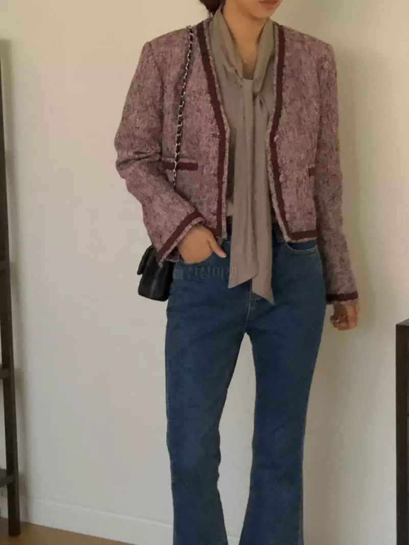 Atthismoment - Korean Women Fashion - #restrostyle - Ruffle Jacket - 9