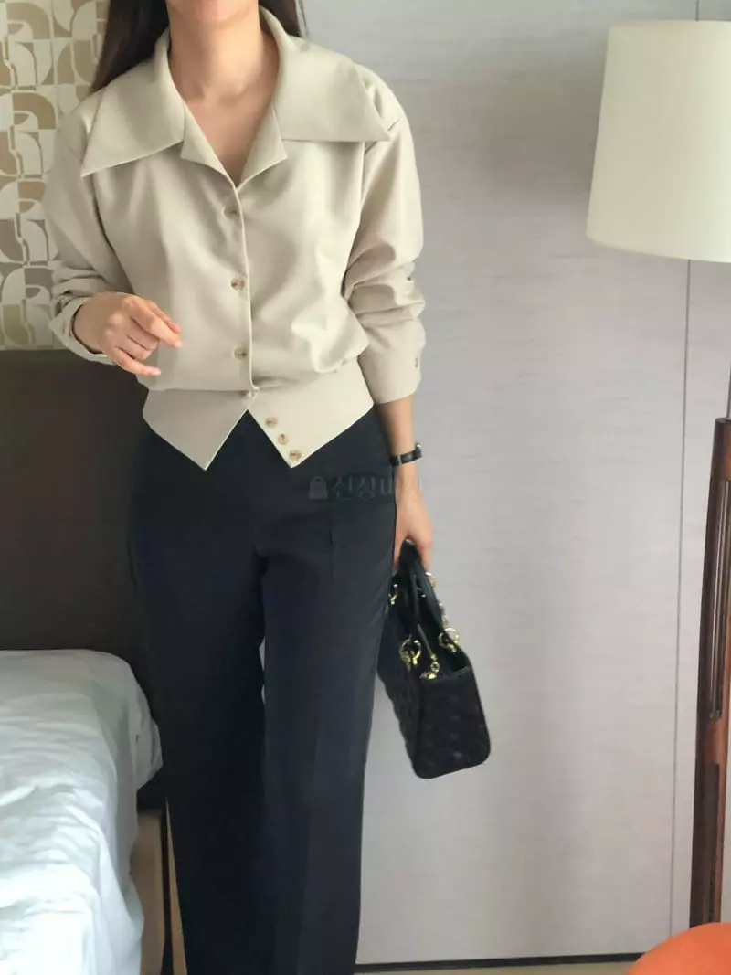 Atthismoment - Korean Women Fashion - #restrostyle - French Blouse - 6