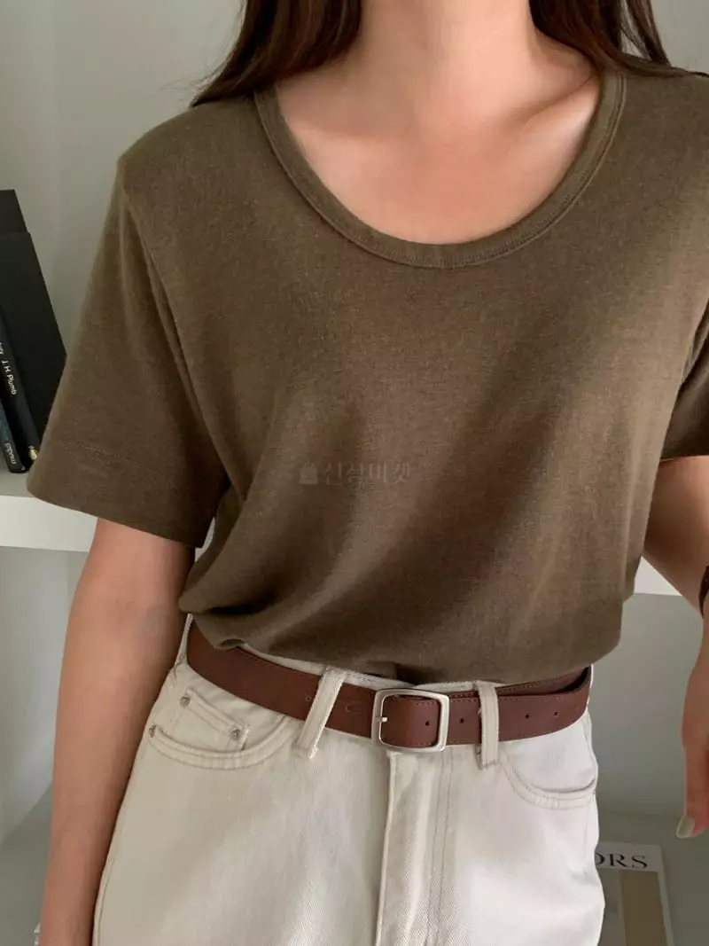 Atthismoment - Korean Women Fashion - #restrostyle - Downey Tee - 6