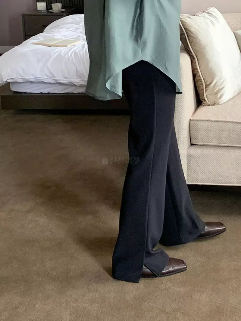 Atthismoment - Korean Women Fashion - #pursuepretty - Rib Pants - 4