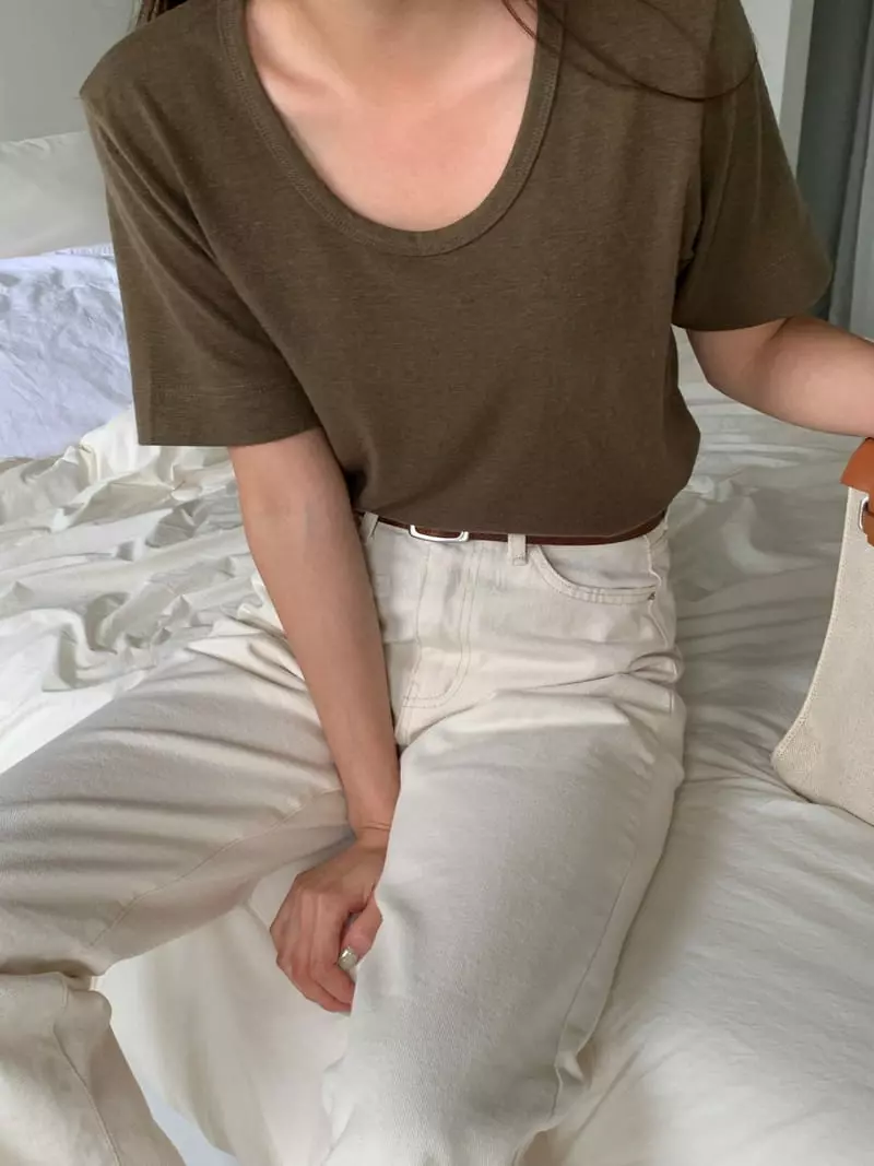 Atthismoment - Korean Women Fashion - #shopsmall - Downey Tee - 8