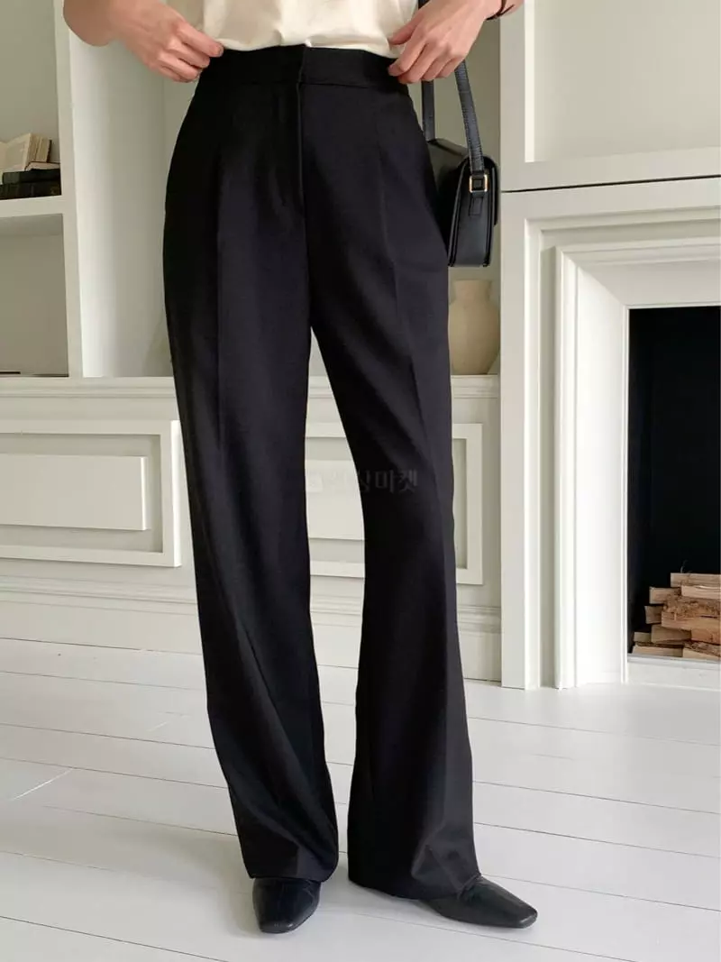 Atthismoment - Korean Women Fashion - #shopsmall - Pocket Pants - 5