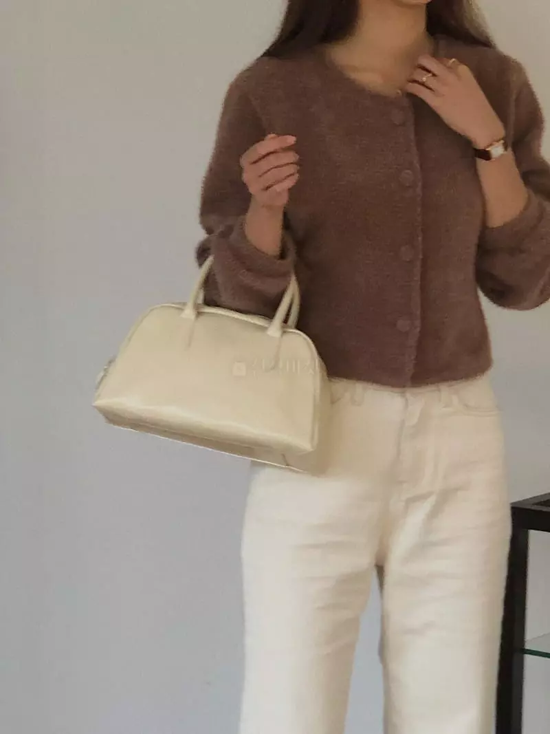 Atthismoment - Korean Women Fashion - #romanticstyle - Forming Cardigan - 4