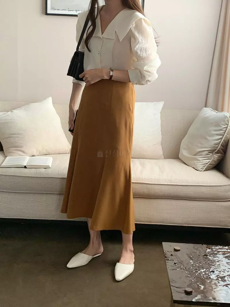 Atthismoment - Korean Women Fashion - #shopsmall - Pound Skirt - 3