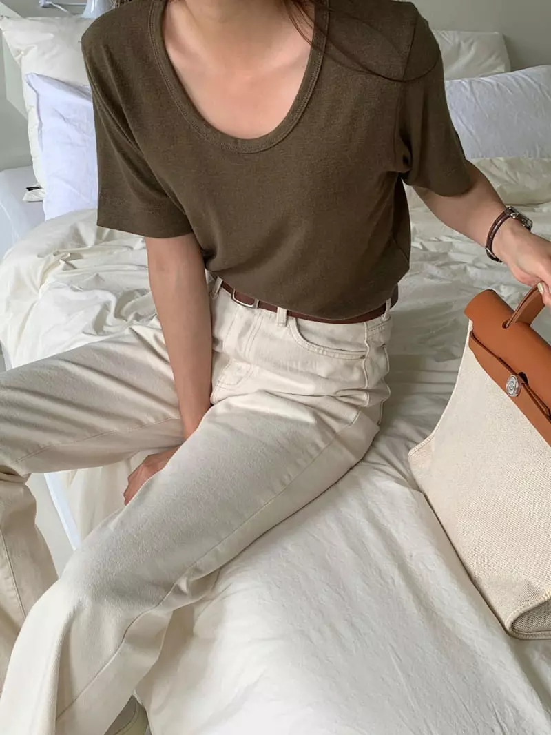 Atthismoment - Korean Women Fashion - #thatsdarling - Downey Tee - 9