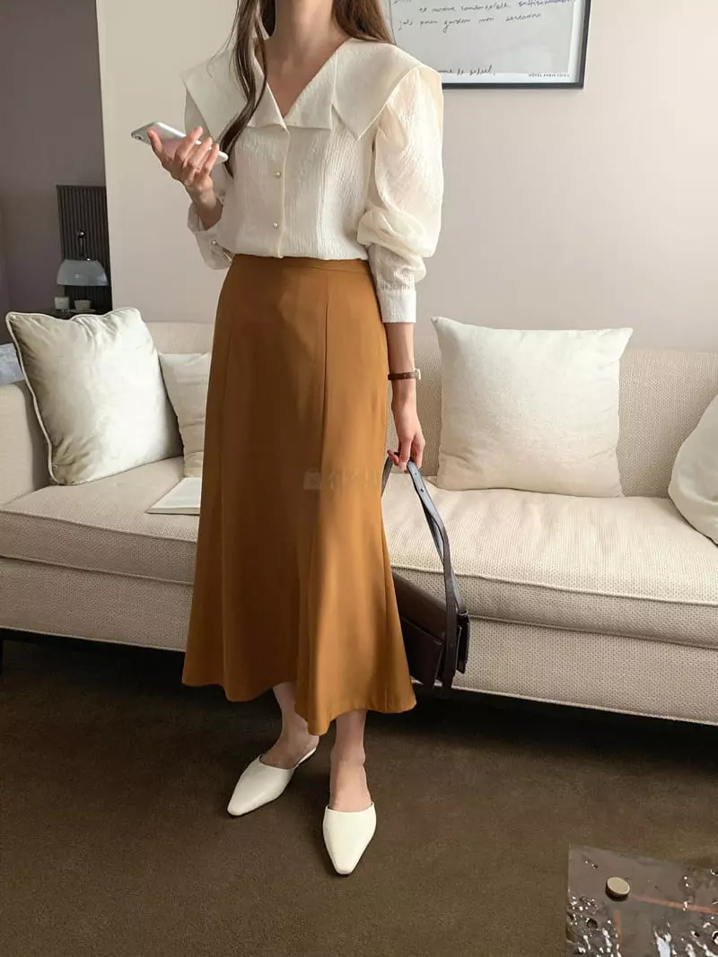 Atthismoment - Korean Women Fashion - #shopsmall - Pound Skirt - 4