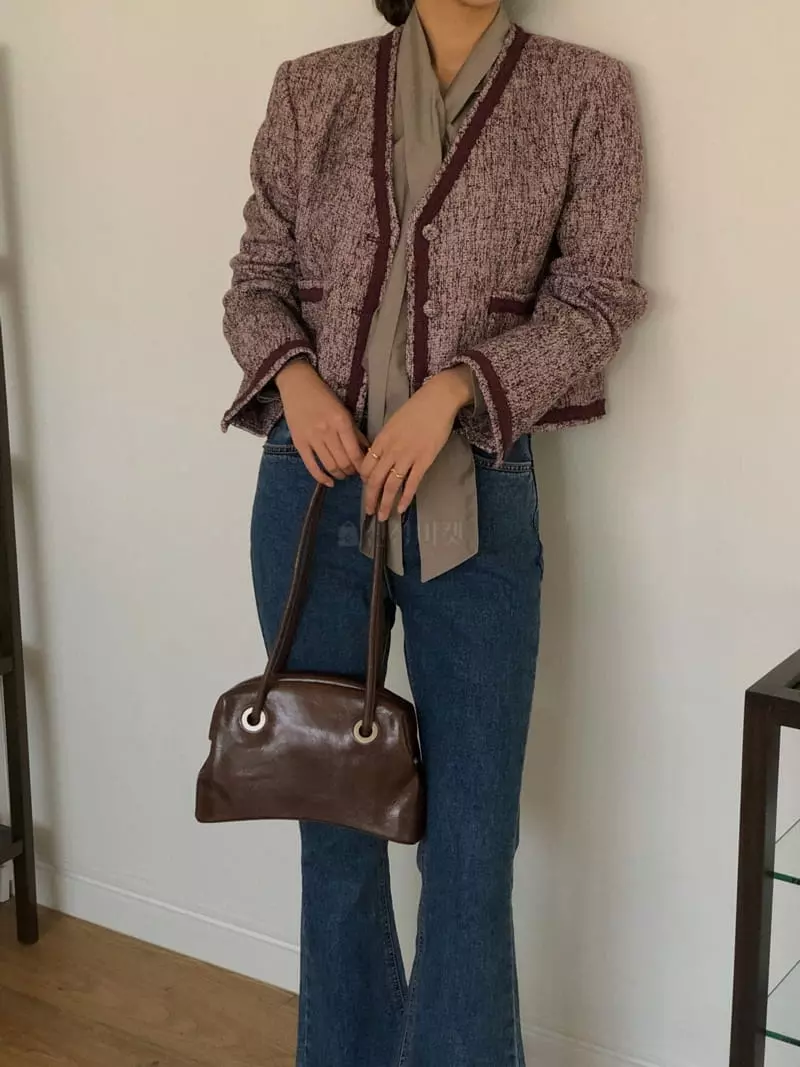Atthismoment - Korean Women Fashion - #vintageinspired - Ruffle Jacket - 6