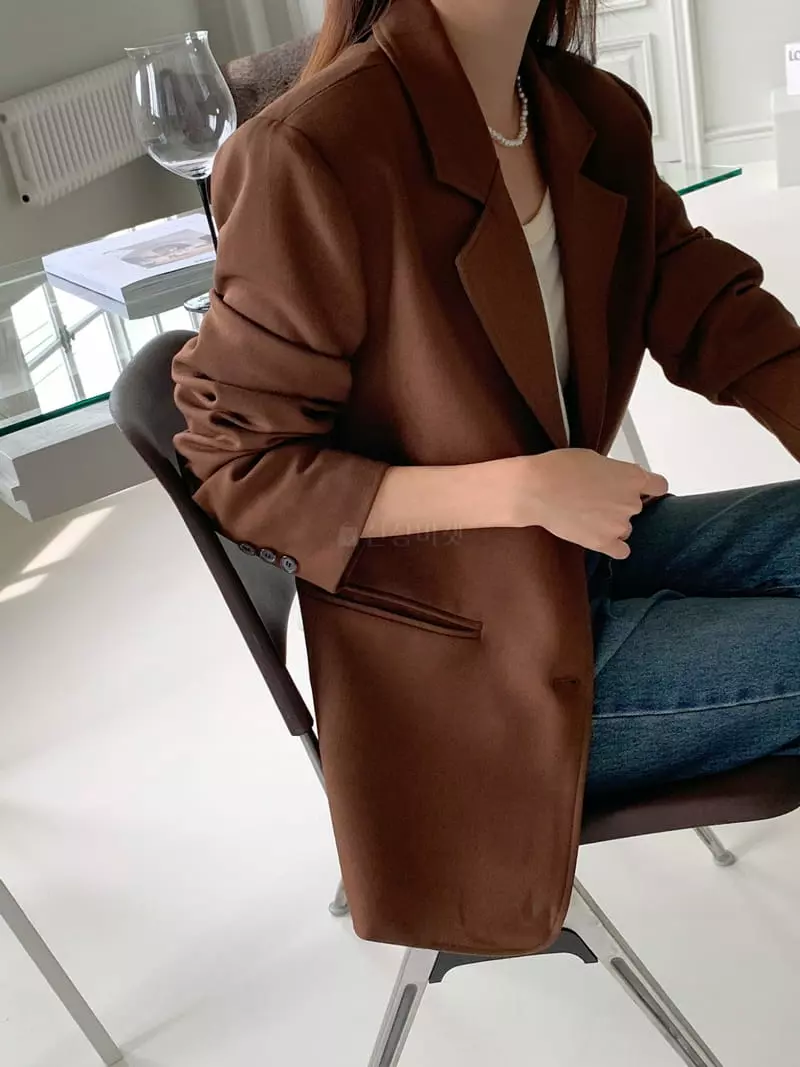 Atthismoment - Korean Women Fashion - #vintageinspired - Duo Jacket - 5