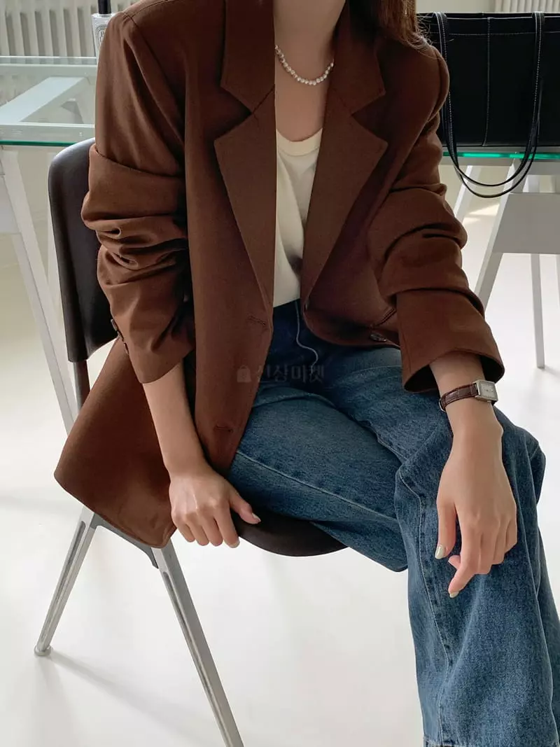 Atthismoment - Korean Women Fashion - #vintagekidsstyle - Duo Jacket - 6