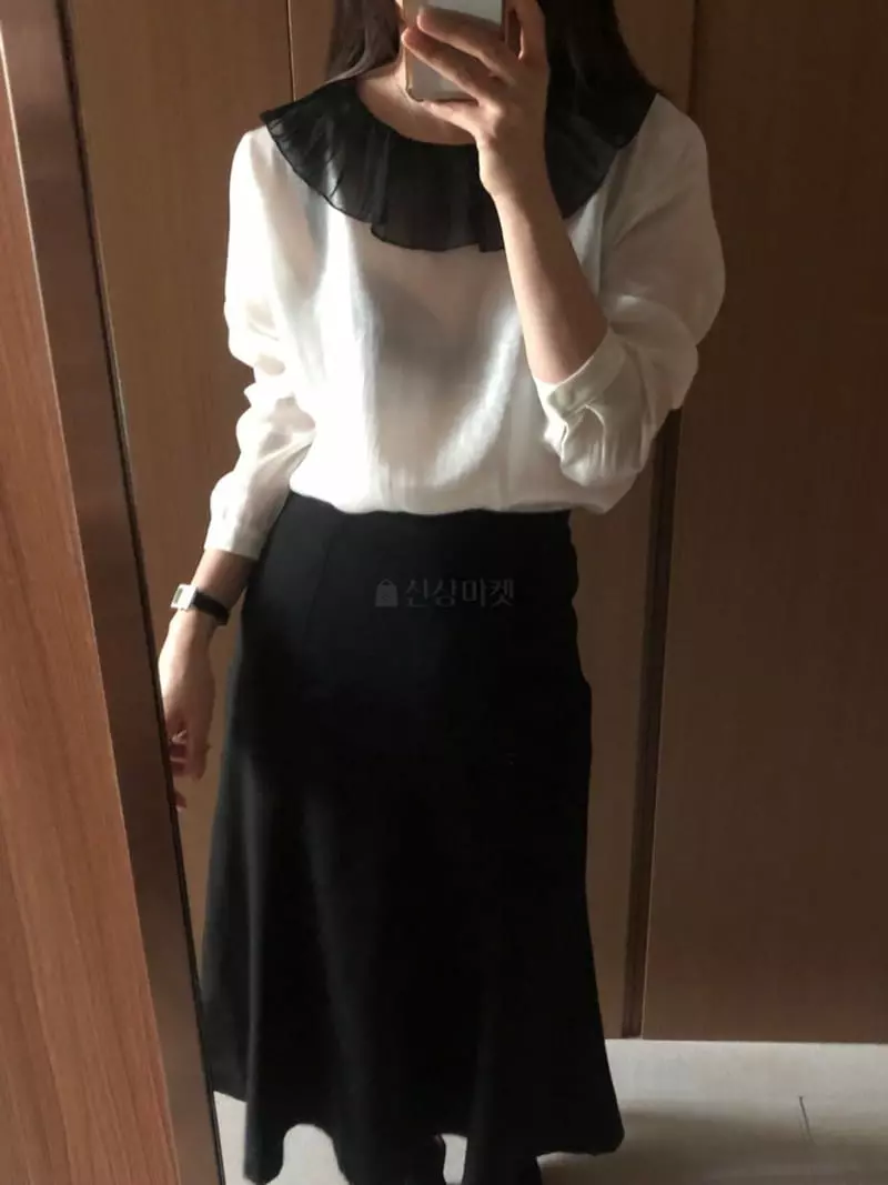 Atthismoment - Korean Women Fashion - #womensfashion - Curry Blouse
