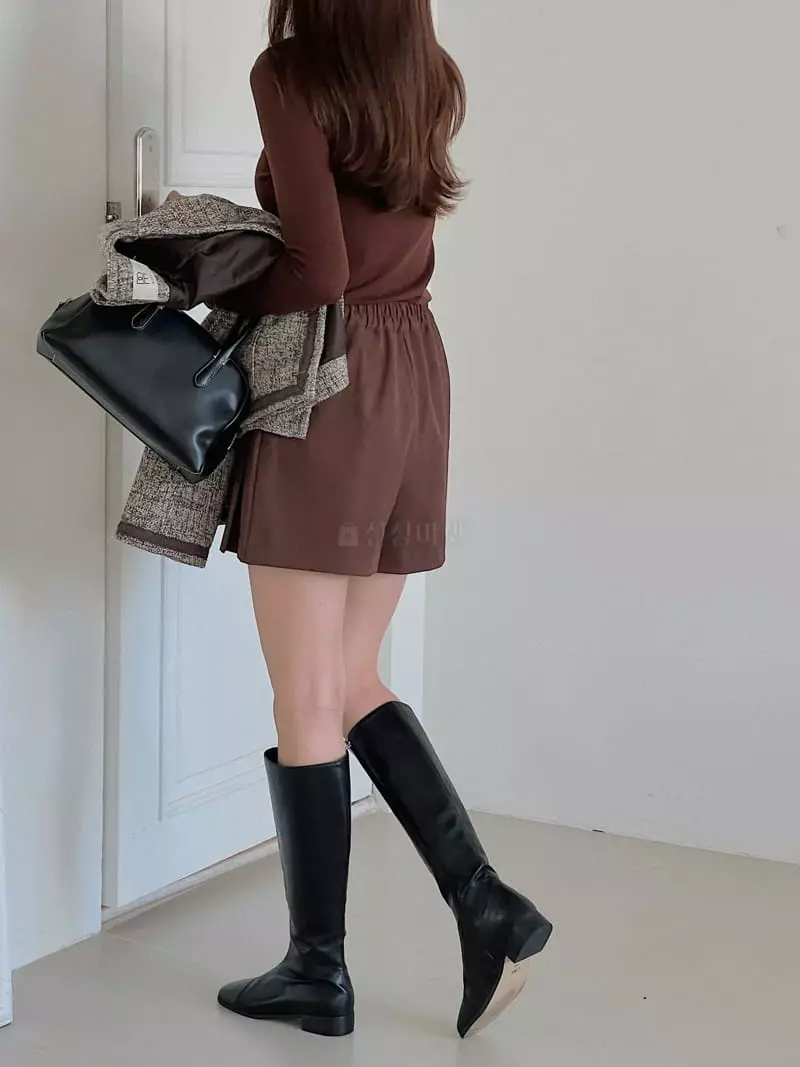 Atthismoment - Korean Women Fashion - #momslook - Choice Skirt Pants - 4