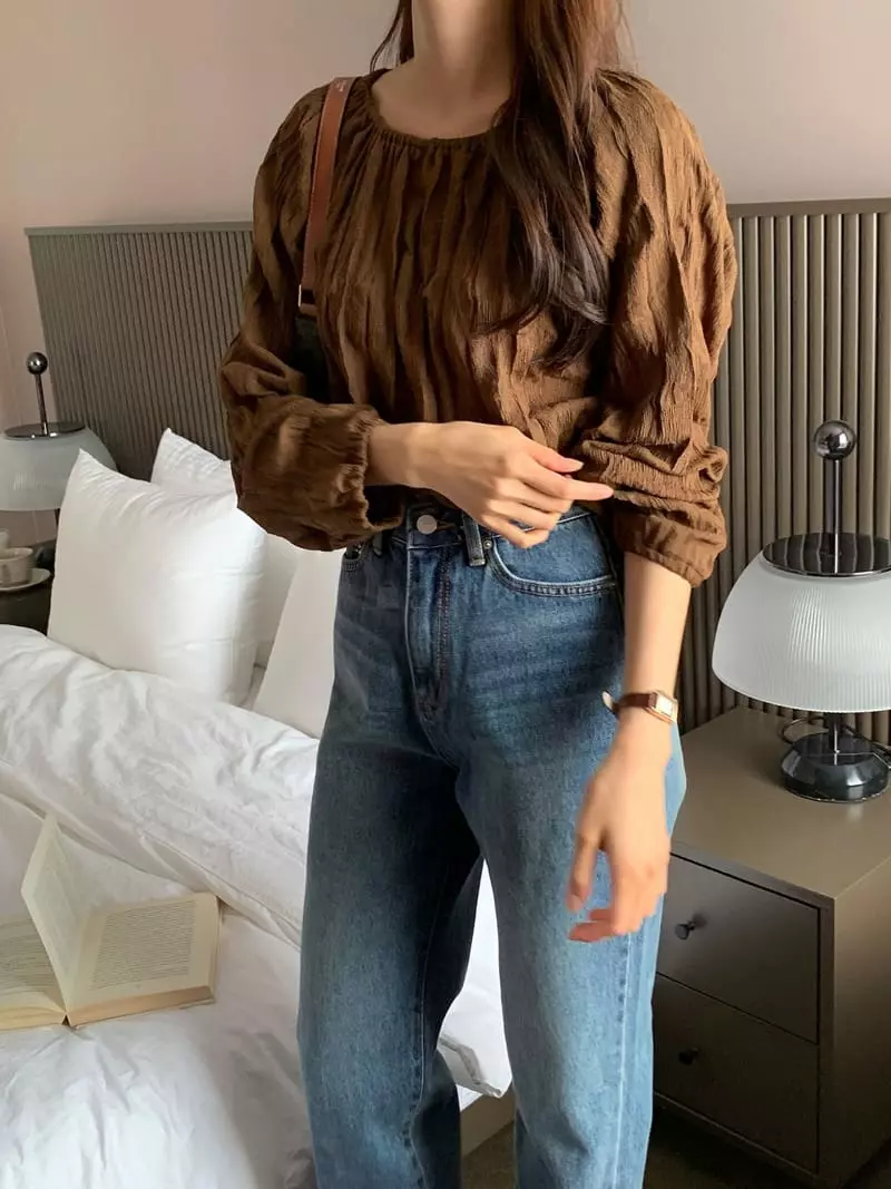 Atthismoment - Korean Women Fashion - #womensfashion - Snad Blouse - 5